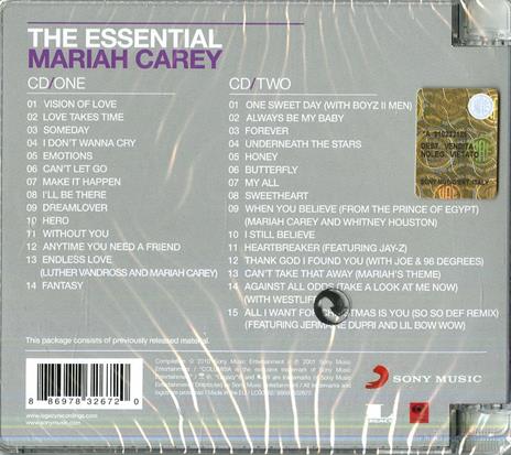 The Essential Mariah Carey - CD Audio di Mariah Carey - 2