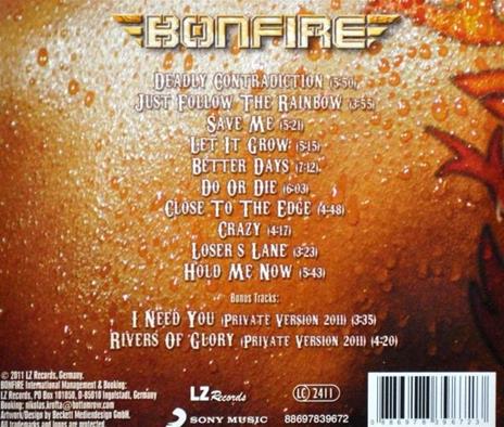 Branded - CD Audio di Bonfire - 2