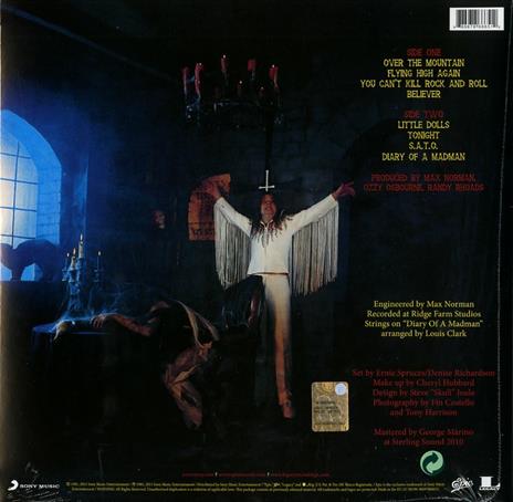 Diary of a Madman (180 gr.) - Vinile LP di Ozzy Osbourne - 2