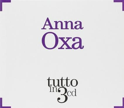 Tutto in 3cd - CD Audio di Anna Oxa