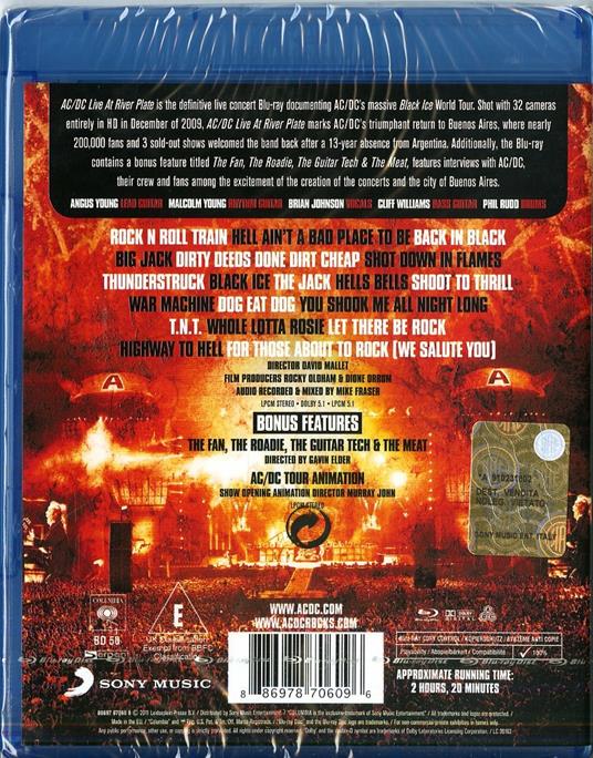 AC/DC. Live At River Plate (Blu-ray) - Blu-ray di AC/DC - 2