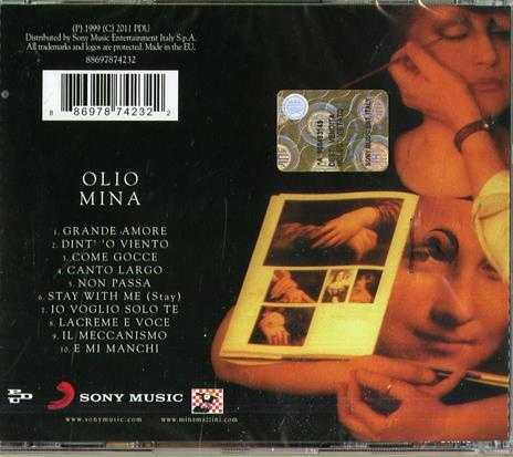 Olio - CD Audio di Mina - 2