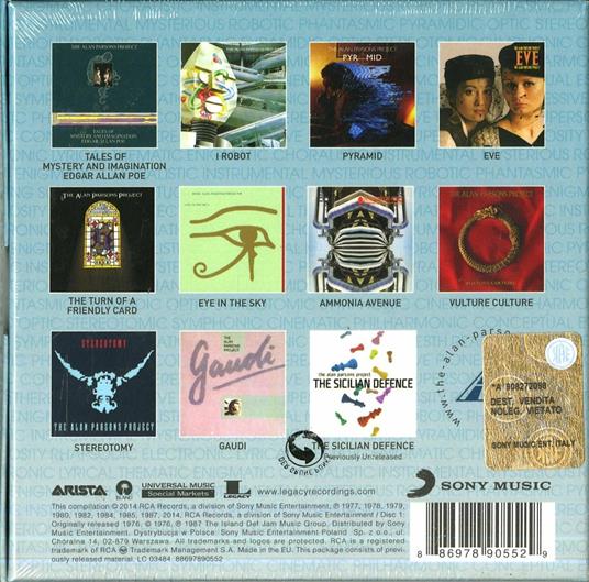 The Complete Albums Collection - CD Audio di Alan Parsons Project - 2