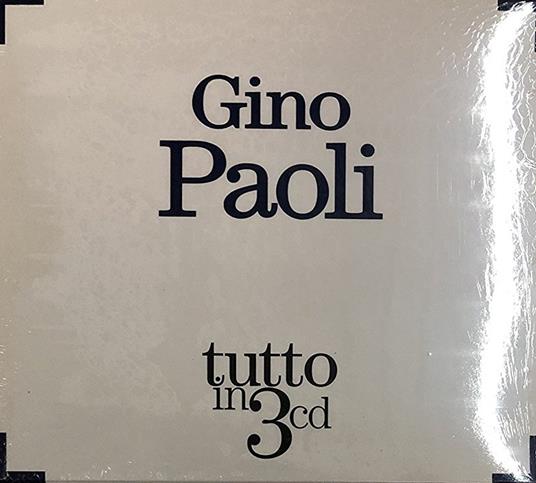 Tutto in 3 cd - CD Audio di Gino Paoli