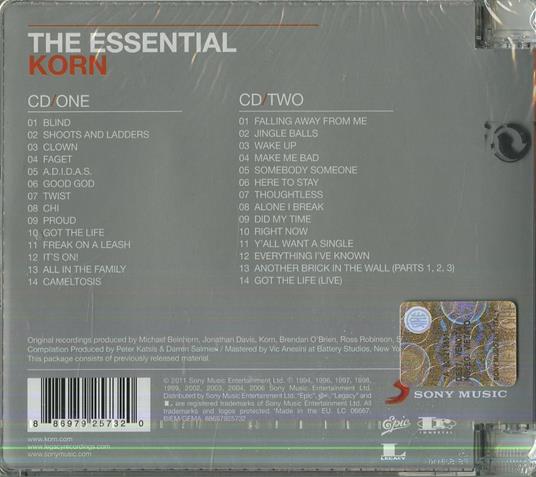The Essential Korn - CD Audio di Korn - 2