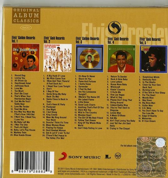 Original Album Classics 2 - CD Audio di Elvis Presley - 2