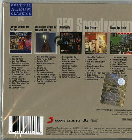 Original Album Classics - CD Audio di REO Speedwagon - 2