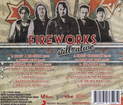 Fireworksstill Alive!!! - CD Audio di Bonfire