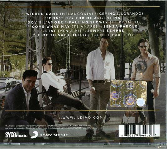 Wicked Game - CD Audio di Il Divo - 2