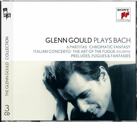 6 Partite - Fantasia cromatica - Concerto italiano - L'arte della fuga - Preludi, fughe e fantasie - CD Audio di Johann Sebastian Bach,Glenn Gould