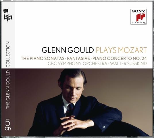 Sonate per pianoforte - Concerto per pianoforte n.24 - Fantasie K397, K475 - Fantasia e fuga K394 - CD Audio di Wolfgang Amadeus Mozart,Glenn Gould