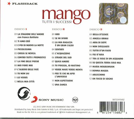 Mango - CD Audio di Mango - 2