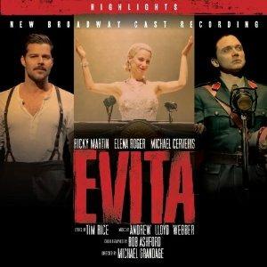 Evita (Colonna sonora) (Selezione) - CD Audio di Ricky Martin,Elena Roger,Michael Cerveris,Andrew Lloyd Webber