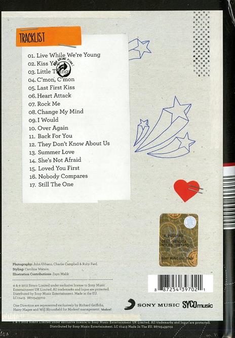 Take Me Home (Yearbook Limited Edition) - CD Audio di One Direction - 2