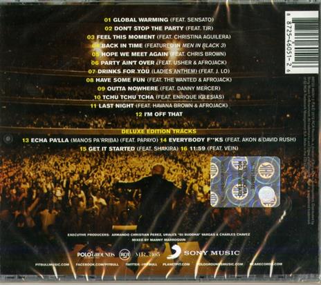 Global Warming (Deluxe Edition) - CD Audio di Pitbull - 2