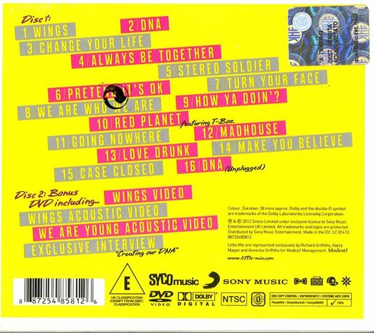 DNA (Deluxe Edition) - CD Audio + DVD di Little Mix - 2