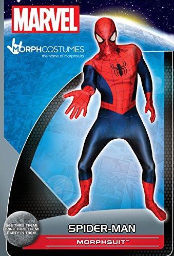 Costume Morphsuits. Marvel Spiderman Xl - 6