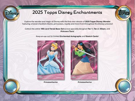 Topps - 2025 Disney Wonder - Value - 2