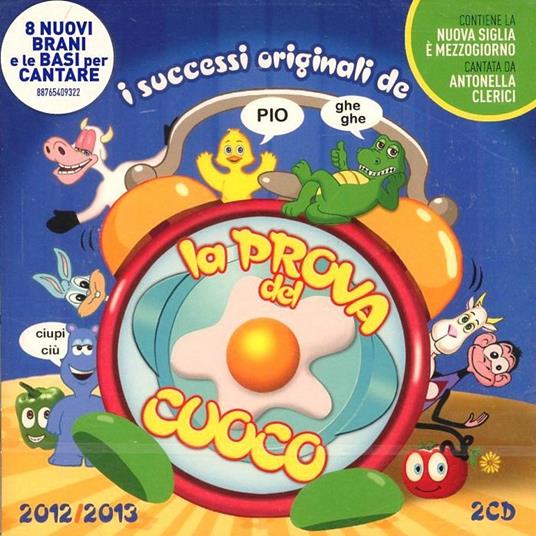 I successi originali de La prova del cuoco - CD Audio