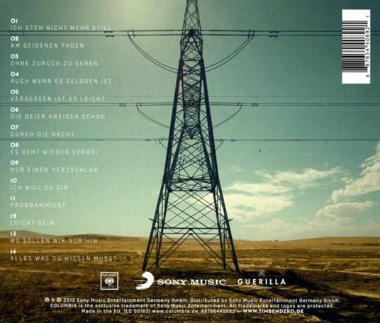 Am Seidenen Faden - CD Audio di Tim Bendzko - 2