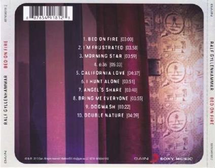 Bed On Fire - CD Audio di Ralf Gyllenhammar