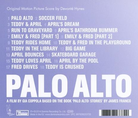 Palo Alto - CD Audio - 2