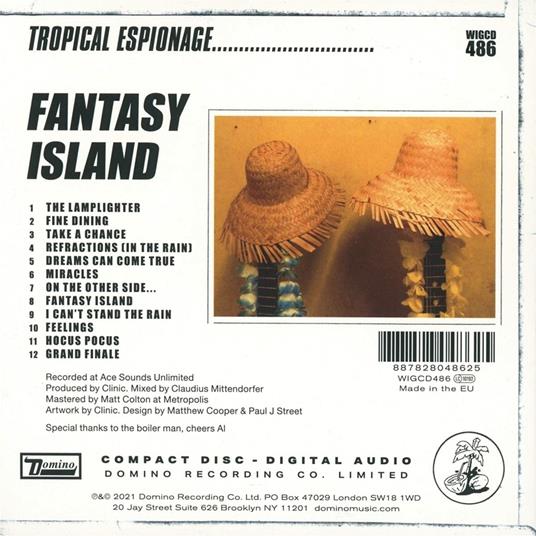 Fantasy Island - CD Audio di Clinic - 2