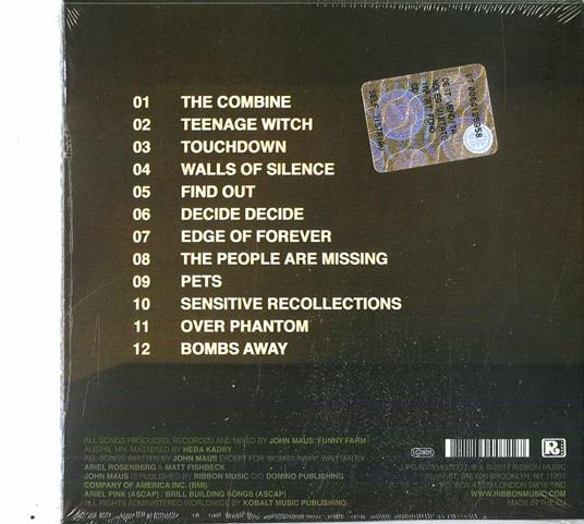 Screen Memories - CD Audio di John Maus - 2