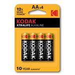 KODAK - Batteria Alkalina Tipo Stilo AA x4 pezzi - 2027