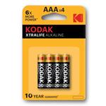 KODAK - Batteria Alkalina Tipo MiniStilo AAA x4 pezzi - 2810