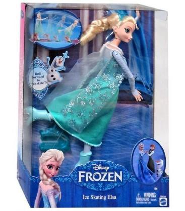 Disney Frozen Elsa danza sul ghiaccio Mattel Bambole Fashion