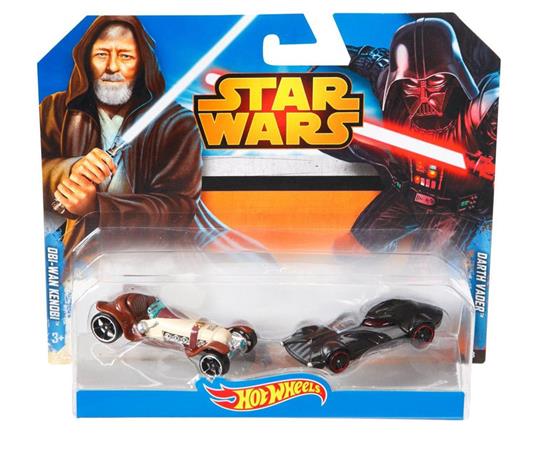 Hot Wheels Star Wars. Obi Wan Kenobi & Darth Vader