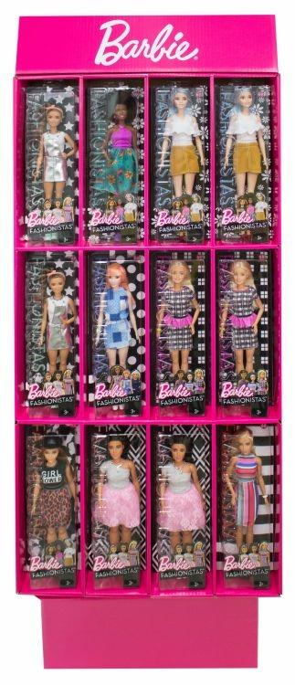 Mattel Barbie barie Fashionistas assortite, Multicolore, DFT82 - 2