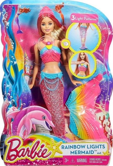 Barbie Dreamtopia. Sirena Magico Arcobaleno. Mattel DHC40 - 15