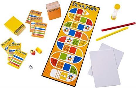 Mattel Gioco. Pictionary Nessuno Giallo. Versione spagnola - 3