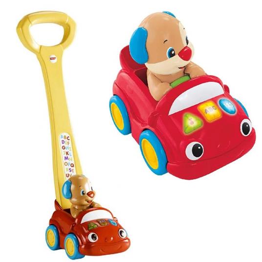 Fisher Price Macchinina Spingi Vai Luci Suoni Giocattolo Bambini Prima Infanzia