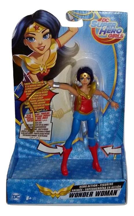 DC Super Hero Girls Wonder Woman Lasso Twirling Action Figure