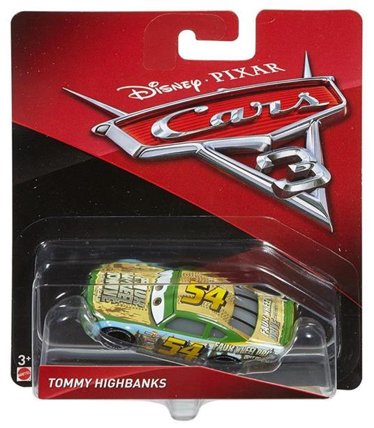 Disney Cars 3 Cast 1:55 - Selezione Veicoli Modelli, Cars 2017:Tommy Highbanks