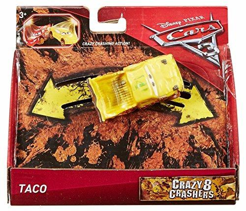 Mattel DYB07. Cars. Crazy 8 Crasher Taco - 7
