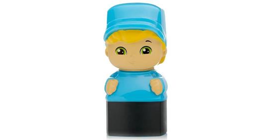 First Builders Baby Veicolo Porta Mattoncini. Scuola Bus - 3