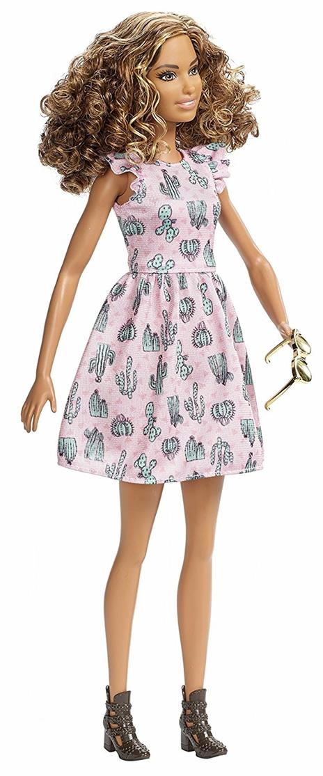 Mattel DYY97. Barbie. Fashionistas 67 Cactus Print Dress - 9