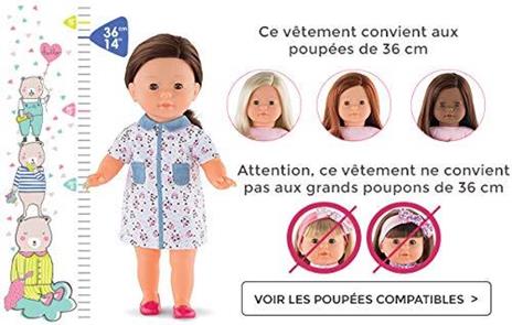 Corolle FDJ55 ma Golden Cardigan per Bambola - 2