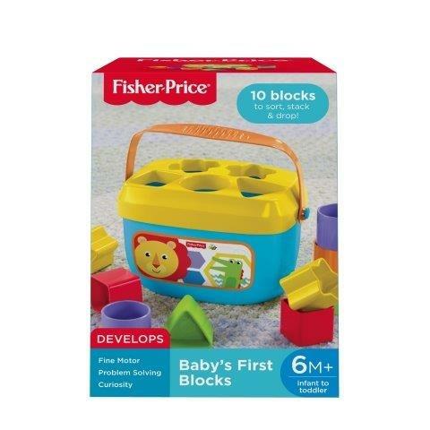 Fisher-Price Blocchi Assortiti, Giocattolo Impilabile per