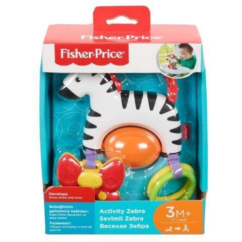 Fisher Price Zebra Attività . Mattel (FGJ11) - 5