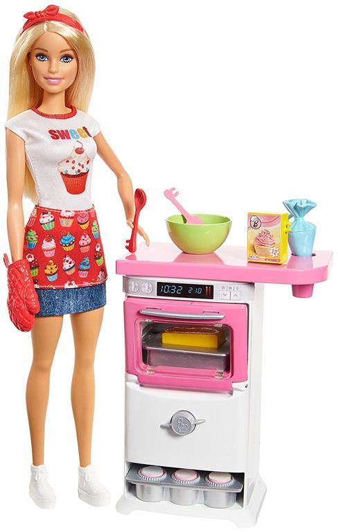 Barbie Fairytale. Barbie Pasticcera Playset (FHP57) - 4