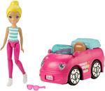 Barbie Parti e Via + veicolo auto (FHV77)