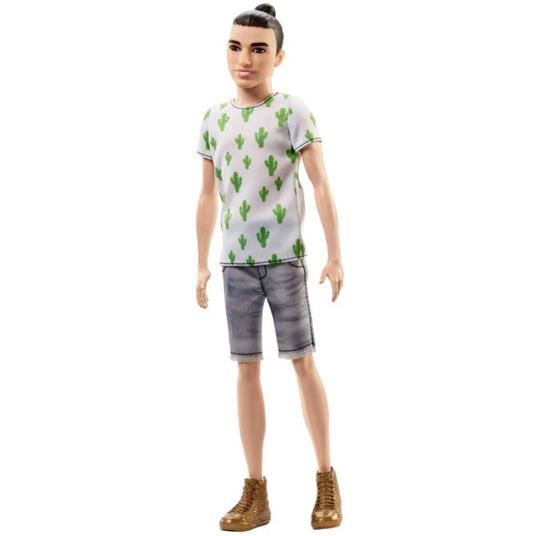 Barbie. Ken Fashionistas con Maglietta con Cactus - 5