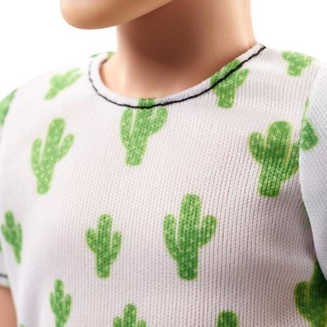 Barbie. Ken Fashionistas con Maglietta con Cactus - 7