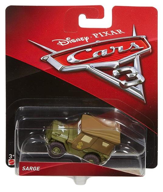 Cars 3. Personaggio Scala 1:55 Sergente