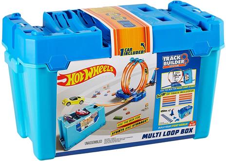 Mattel FLK90. Hot Wheels. Track Builder. Multi Loop Box - 6